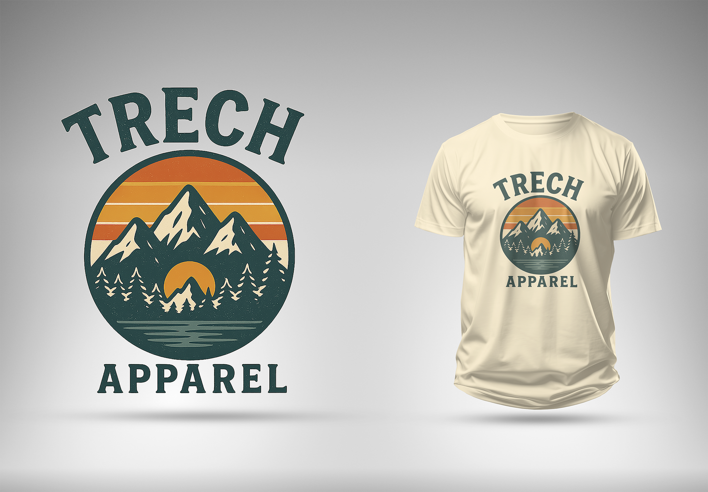 Trech Apparel Mountain T-Shirt