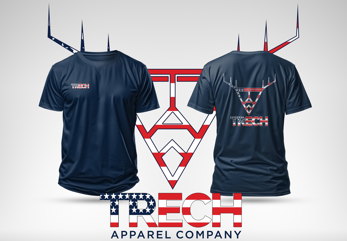 Trech Apparel American Flag T-Shirt