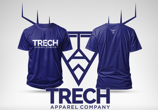 Trech Apparel Purple w/ White Text T-Shirt