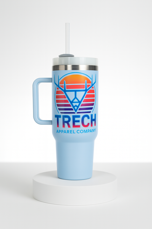 Trech Sunset Logo Insulated Tumbler